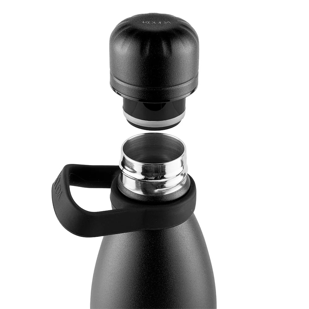 Noreli Grey Thermal Bottle – 750ml – All Black
